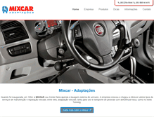 Tablet Screenshot of mixcar.srv.br